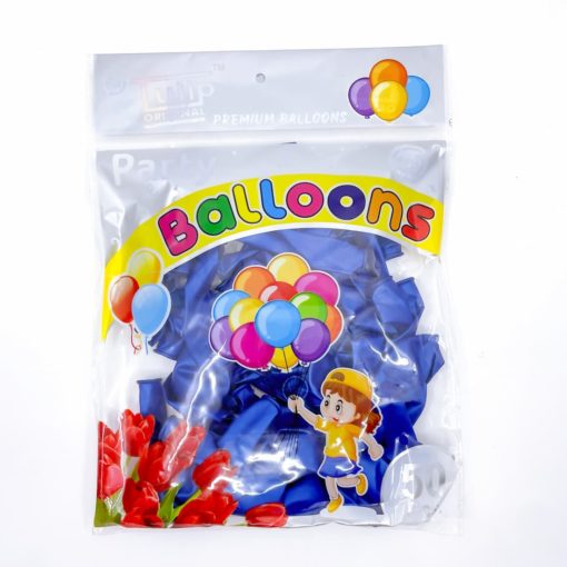 party shaty party balloons royal blue pack of 50 pieces