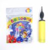 Party Balloons with Pump Set Royal Blue