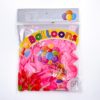 party shaty party balloons pink pack of 50 pieces