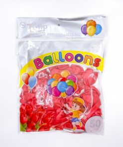 party shaty party balloons red pack of 50 pieces
