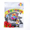 party shaty party balloons black pack of 50 pieces