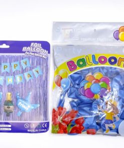 Happy Birthday 18 Piece DIY Kit Royal Blue