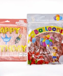 Happy Birthday 18 Piece DIY Kit Red