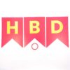 Happy Birthday Banner Red