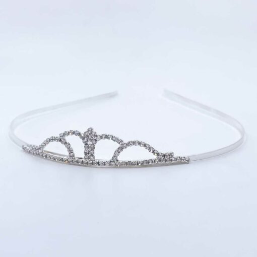 Silver Tiara Crown for Girls