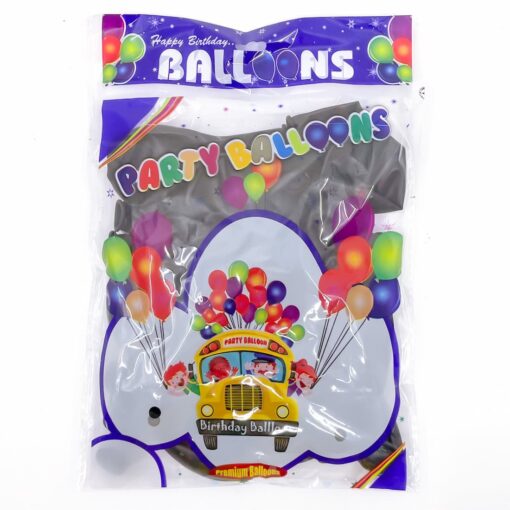 Party Shaty - Party Balloons - Small - Black
