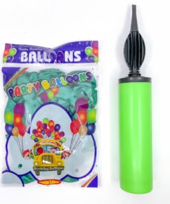 Party Shaty - Party Balloons With Pump Set - Small - Dark Green