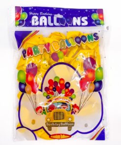 Party Shaty - Party Balloons - Small - Yellow