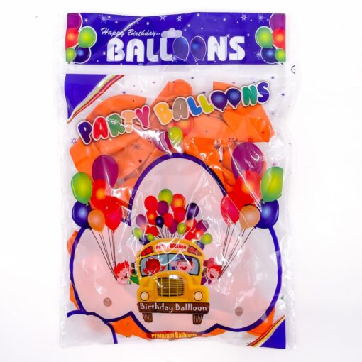 Party Shaty - Party Balloons - Small - Orange