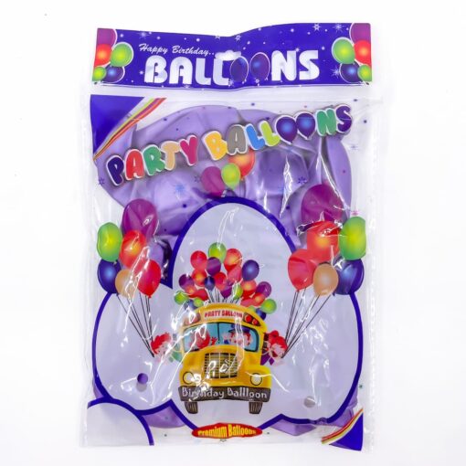 Party Shaty - Party Balloons - Small - Violet