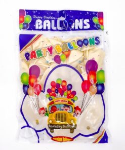 Party Shaty - Party Balloons - Small - White