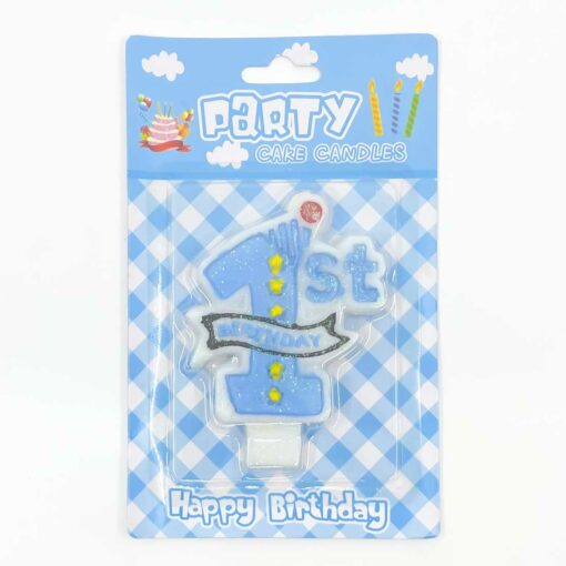 1st Birthday Candle for boy