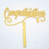 Congratulations Cake Topper