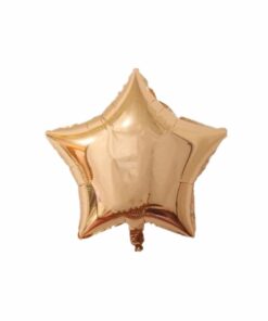 Rose Gold Star Foil Balloon for Birthday, anniversary party