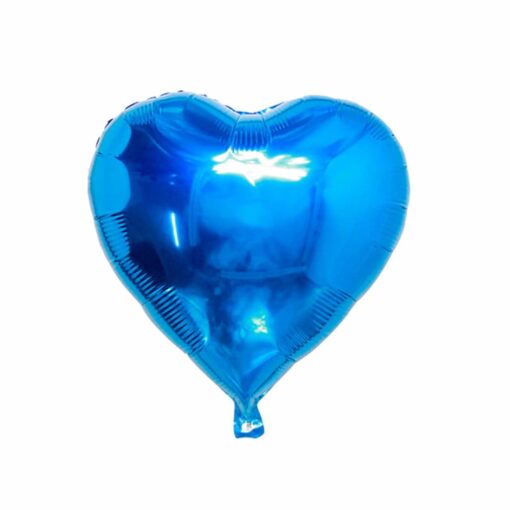 Blue Heart Balloon For Birthday, Anniversary and Baby shower Parties