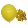 Metallic Yellow Balloons